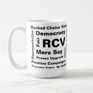 Ranked Choice Voting ord 15oz Coffee Mugg