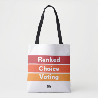 Ranked Choice Voting rand tote Tygkasse