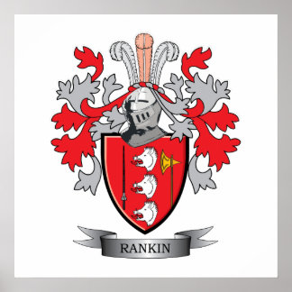 Rankin Family Crest Jackar om Arm Poster