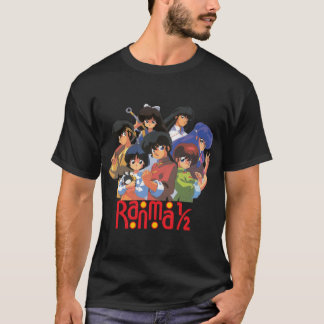 Ranma-grupp med Logotyp T Shirt