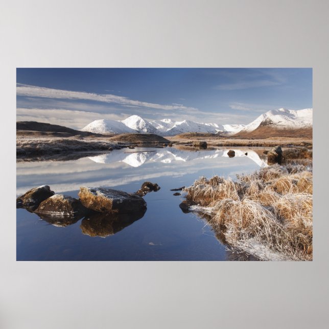 Rannoch Moor - Skottland Poster (Framsidan)