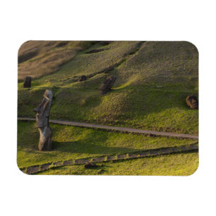 Rano Raraku, Rapa Nui, Påskön, Chile Magnet