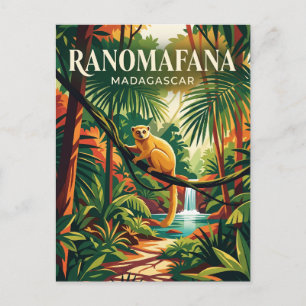 Ranomafana nationalpark Madagaskar Vykort