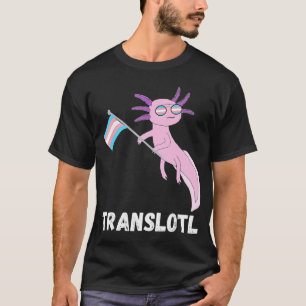 rans Axolotl ransexual Mexican Salamander LGB T Shirt