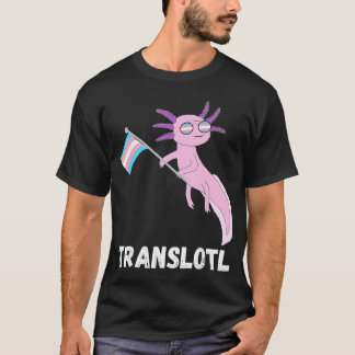 rans Axolotl ransexual Mexican Salamander LGB T Shirt