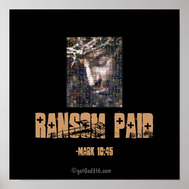Ransom Betalat gotGod316.com Artwork Poster (Framsidan)