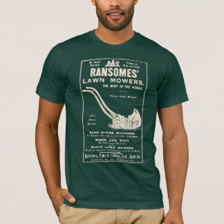 Ransomess gräsmattagräsklippningsmaskin t-shirt