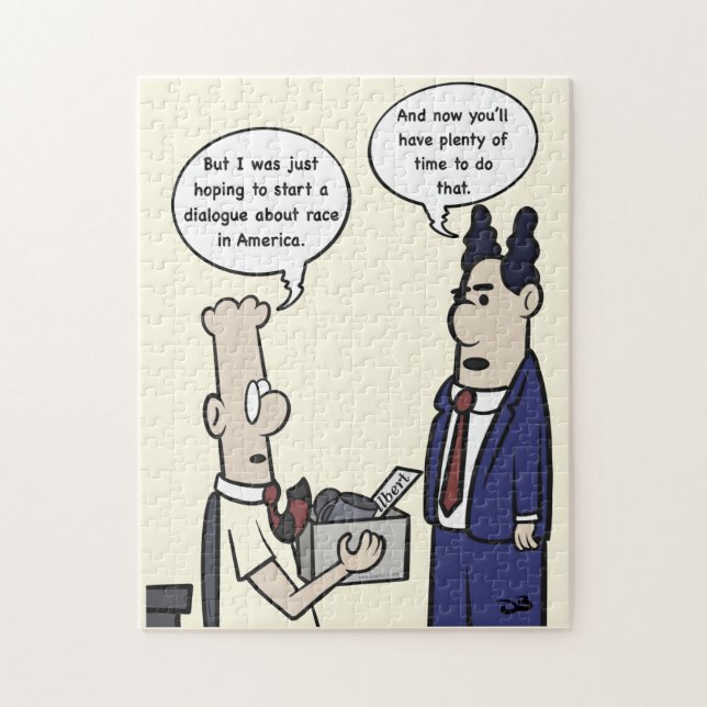 Rant Tecknad Jigszle Puzzle Pussel (Vertikal)