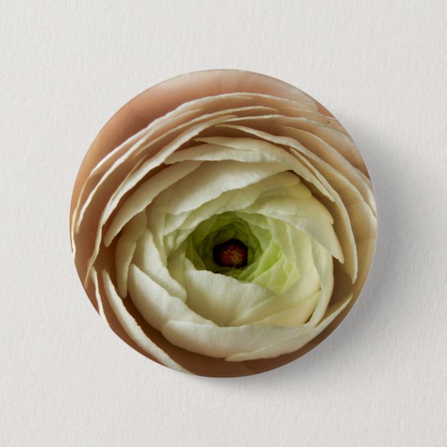 Ranunculus Flower Badge Knapp (Framsida)