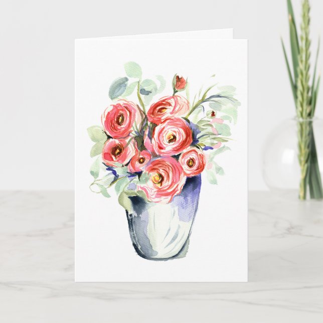 Ranunculus Folke tackkort (Framsida)