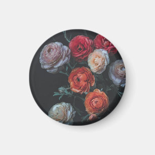 Ranunculus Vår Flower Fine Art Photo On Magnet