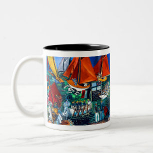 Raoul Dufy Regatta Två-Tonad Mugg