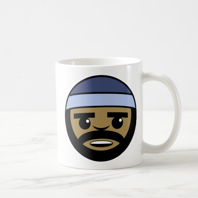 Rap Ansikte-kaffe Mugg (Höger)