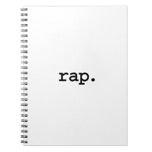 rap. anteckningsbok med spiral