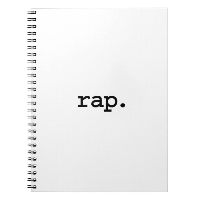 rap. anteckningsbok med spiral (Framsidan)
