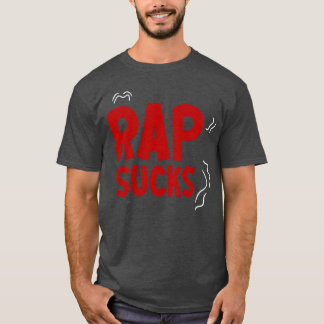Rap är skit retro t shirt