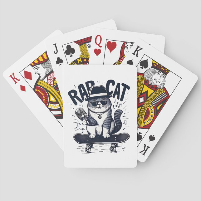 Rap Cat Harmony Casinokort (Baksidan)
