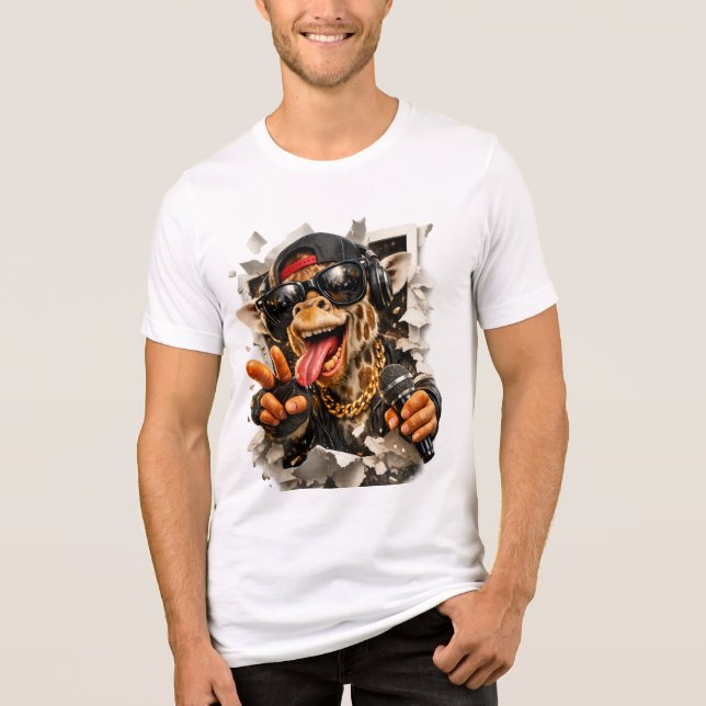 Rap-Giraff Breakout T-shirt (Framsida)