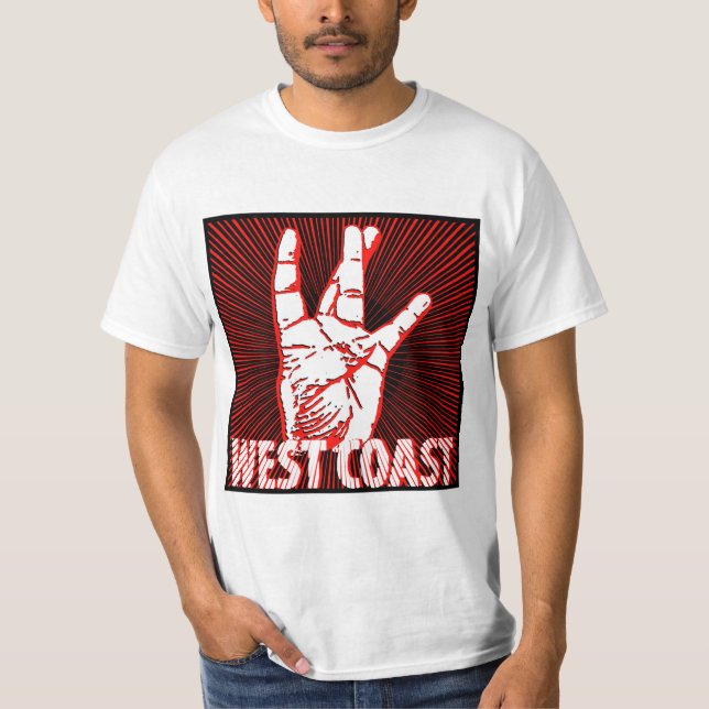 Rap mellan väster och Skutt T Shirt (Framsida)