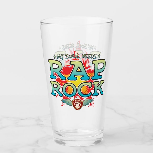 Rap Sten Soul Glass Tumbler Glaskopp (Framsida)