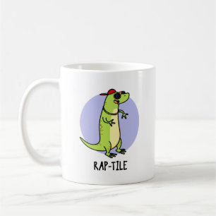 Rap-tile Funny Reptile Lizard Pun Kaffemugg