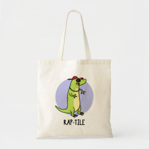 Rap-tile Funny Reptile Lizard Pun Tygkasse