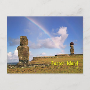 Rapa Nui, ön Påsk Vykort