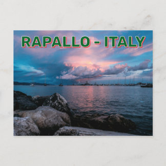 Rapallo, Italien Vykort