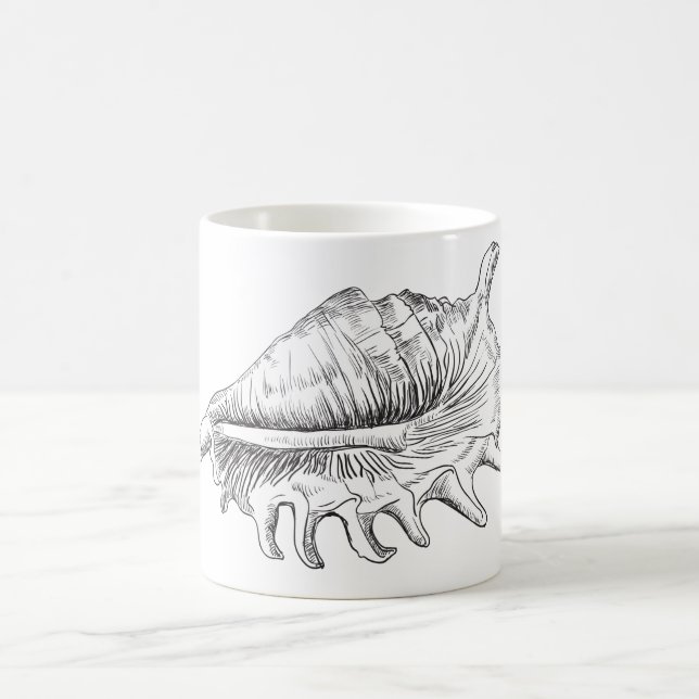 Rapana Seashell Kaffemugg (Center)