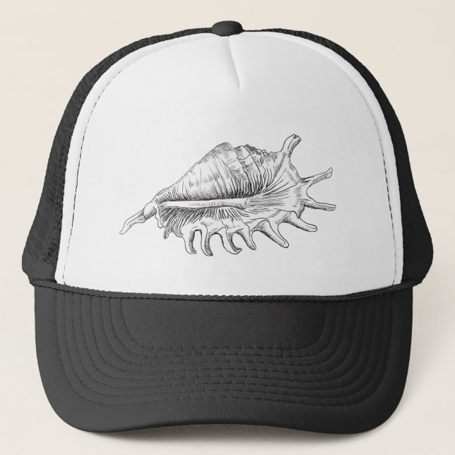 Rapana Seashell Keps (Framsida)