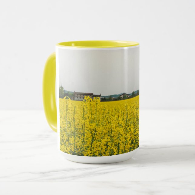 Rapeseed fält mugg (Framsida vänster)