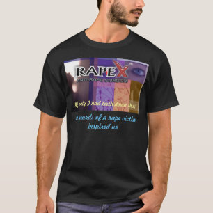 RapeX befordrings- svart skjorta T Shirt