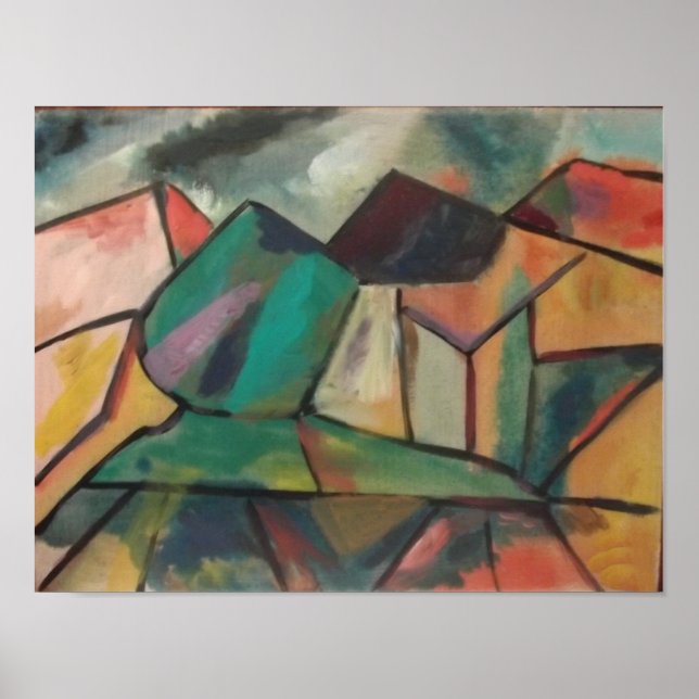 Raphael С anossa Fransk Pyrenees Poster (Framsidan)