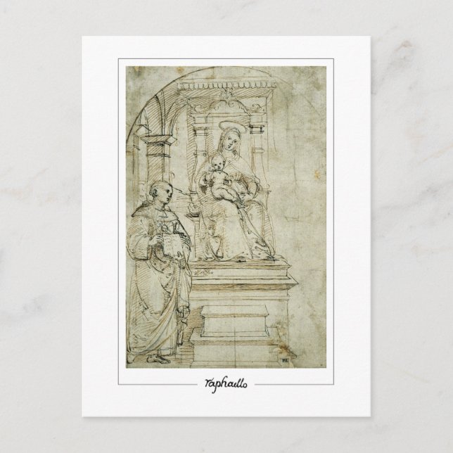 Raphael #134 - vykort för konstföremål (Framsida)