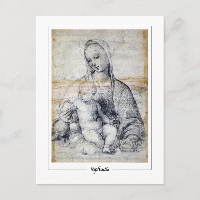 Raphael #139 - Finkonst Postkort Vykort (Framsida)