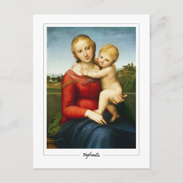 Raphael #3 - Finkonst Postkort Vykort (Framsida)