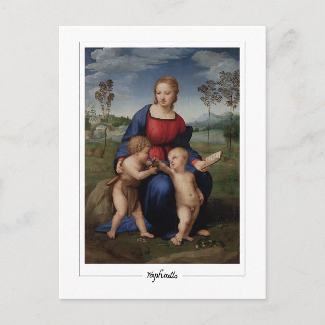Raphael #7 - Finkonst Postkort Vykort (Framsida)