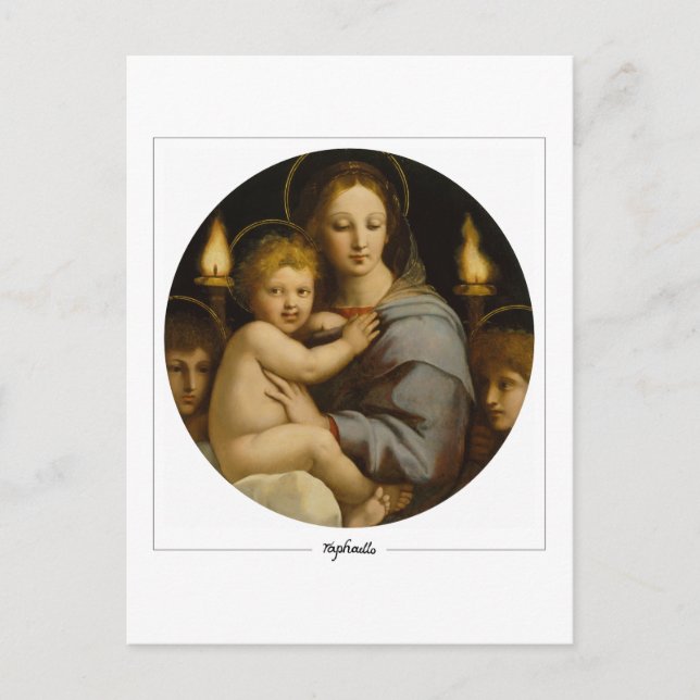 Raphael #8 - Finkonstkort Vykort (Framsida)
