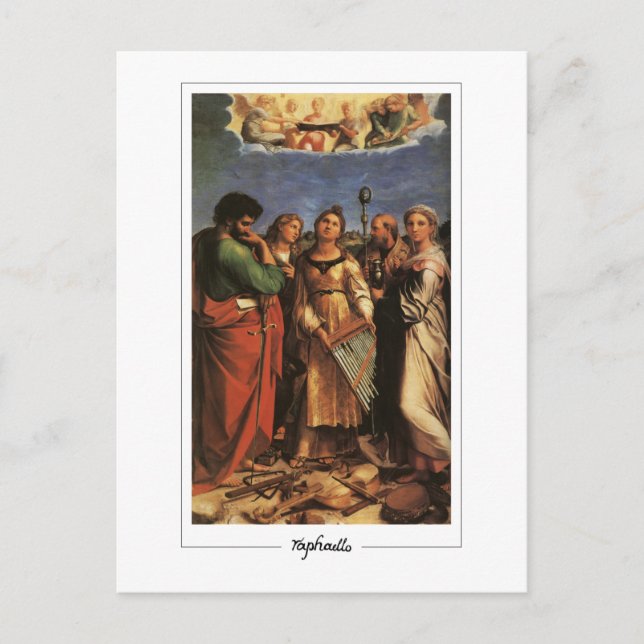 Raphael #9 - Finkonstkort Vykort (Framsida)