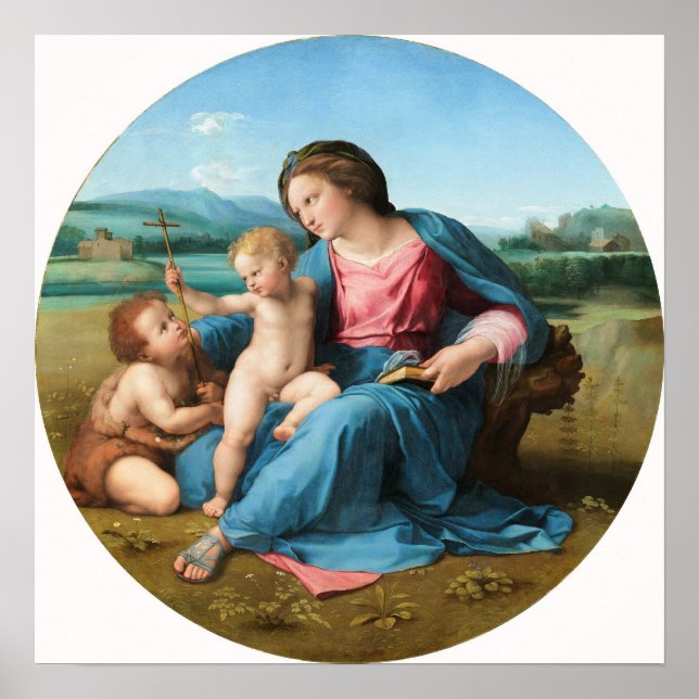 Raphael: Alba Madonna Poster (Framsidan)