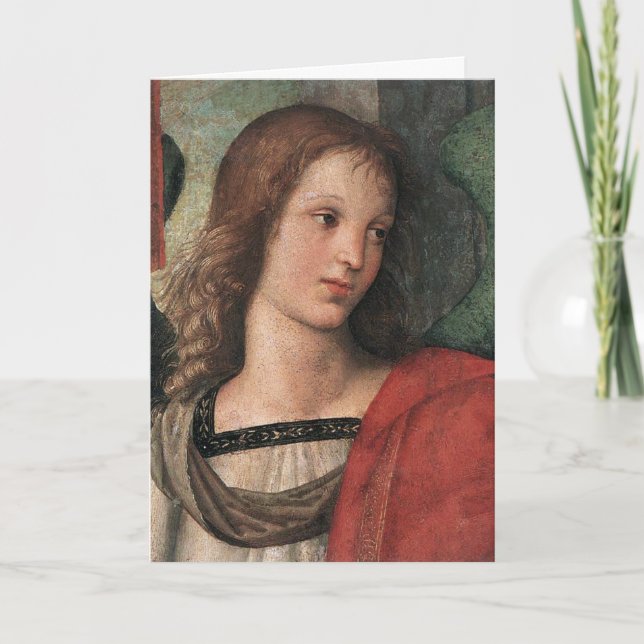 Raphael-ängeljulkort Raffaello Sanzio Helgkort (Framsida)