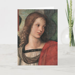 Raphael-ängeljulkort Raffaello Sanzio Helgkort