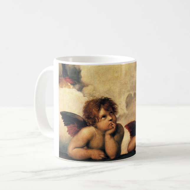 RAPHAEL - Änglar 1512 Kaffemugg (Framsida vänster)