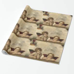 Raphael-änglar Presentpapper
