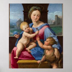 Raphael är Garvagh Madonna Poster