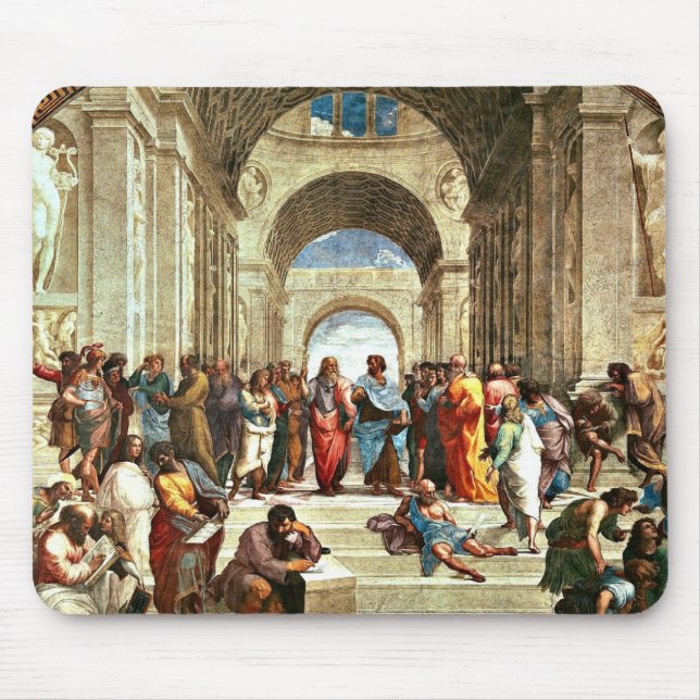 Raphael: Aten-skolan, Musmatta (Framsidan)