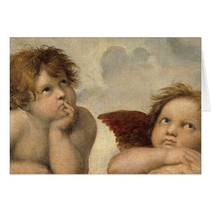 Raphael Cherubs Änglar Hälsningskort
