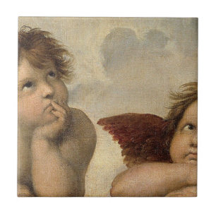 Raphael Cherubs Änglar Kakelplatta