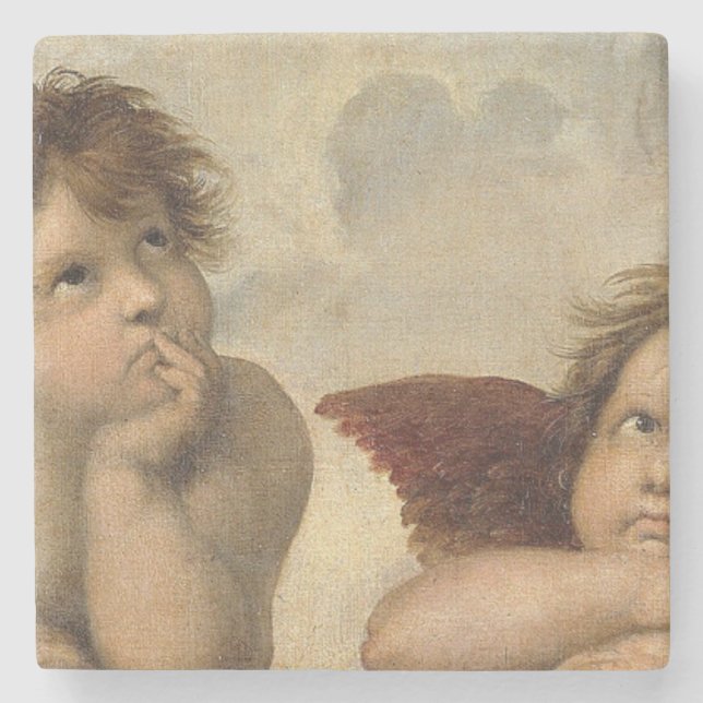 Raphael Cherubs Änglar Stenunderlägg (Framsidan)