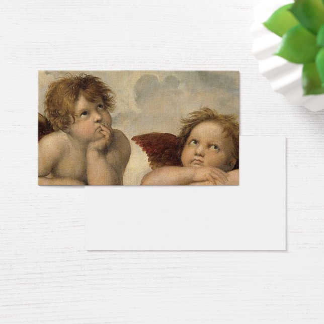 Raphael Cherubs Änglar Visitkort (Skivbord)